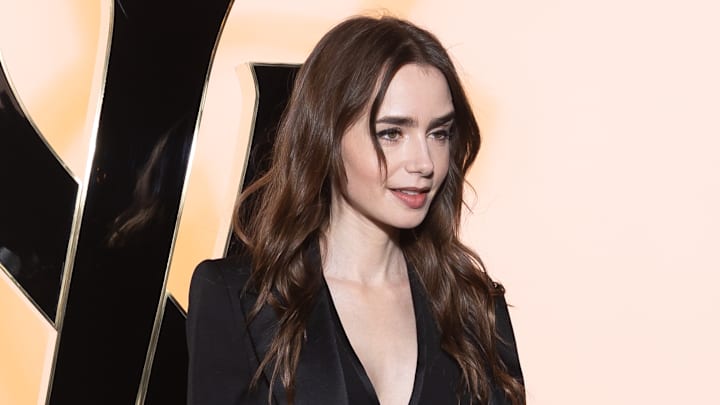 Saint Laurent : Photocall - Paris Fashion Week - Womenswear Fall/Winter 2024-2025