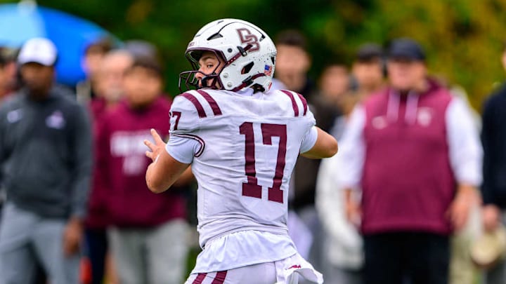 After throwing for more than 1,600 yards as a sophomore, quarterback Carson Schoen is expected to lead the Ironmen again in 2026.
