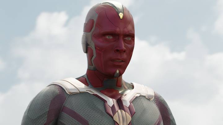 Paul Bettany as Vision in Marvel Studios' Captain America: Civil War