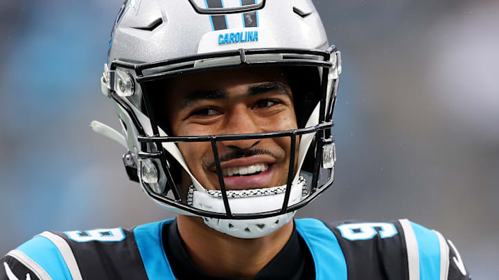 Carolina Panthers quarterback Bryce Young