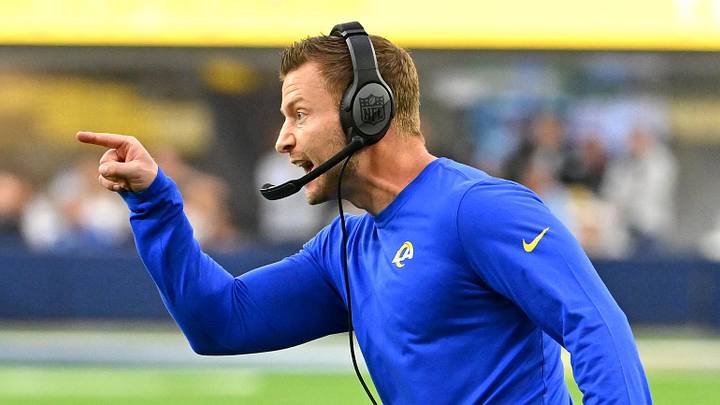 Los Angeles Rams head coach Sean McVay Los Angeles Rams head coach Sean McVay