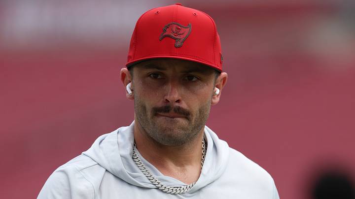 Tampa Bay Buccaneers quarterback Baker Mayfield wants to beat his expected recovery timeline.
