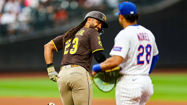 Tatis’s rampant last few weeks have coincided with the Padres roaring back into playoff contention. Tatis’s rampant last few weeks have coincided with the Padres roaring back into playoff contention.