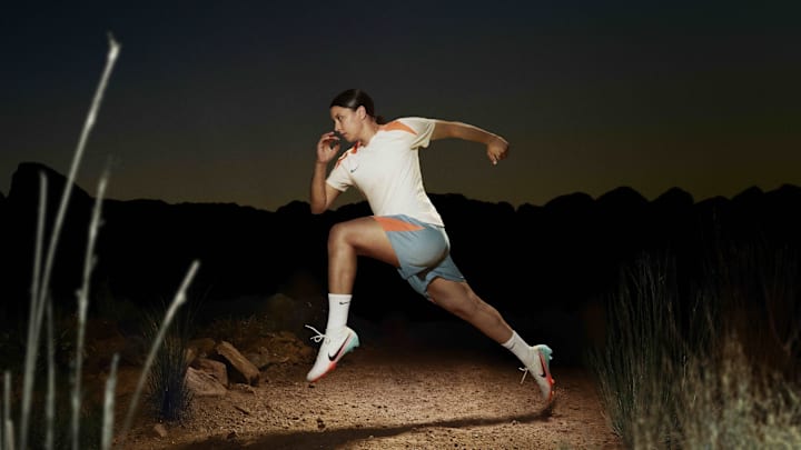 Sam Kerr now has her first-ever signature boot.