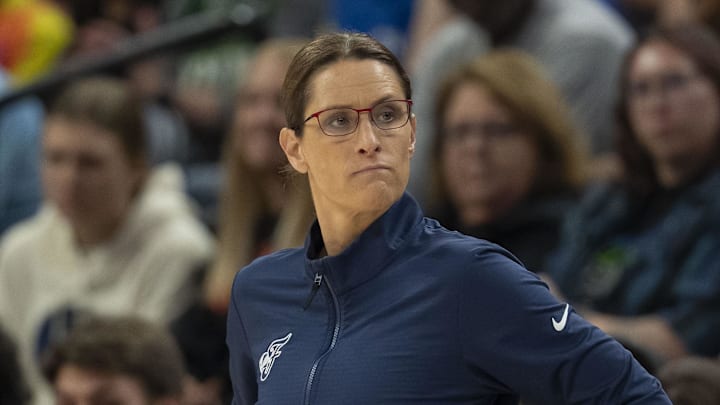 Indiana Fever head coach Stephanie White Indiana Fever head coach Stephanie White