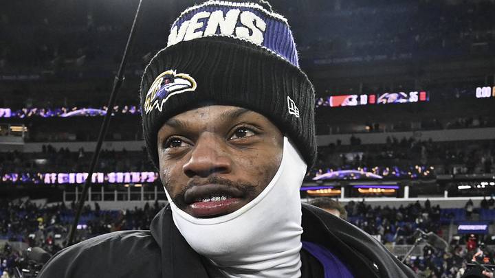 Baltimore Ravens quarterback Lamar Jackson