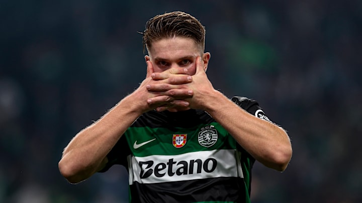 Viktor Gyökeres scored a hat-trick in Sporting CP's 4-1 win vs. Manchester City in the Champions League.