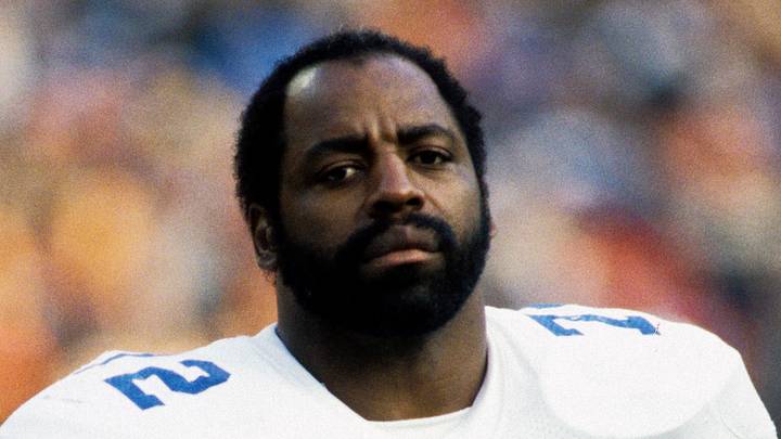 Dallas Cowboys defensive end Ed "Too Tall" Jones during the 1985 NFL season; Malcolm Emmons-USA TODAY Sports Dallas Cowboys defensive end Ed "Too Tall" Jones during the 1985 NFL season; Malcolm Emmons-USA TODAY Sports