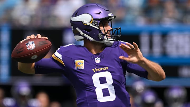 Minnesota Vikings quarterback Kirk Cousins