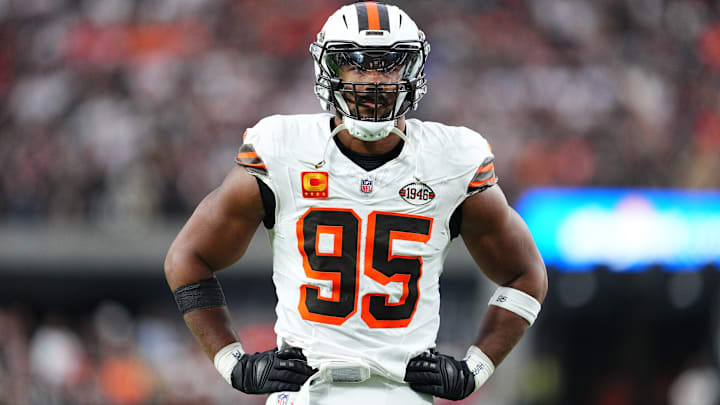 Cleveland Browns edge rusher Myles Garrett