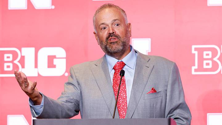 Nebraska head coach Matt Rhule Nebraska head coach Matt Rhule