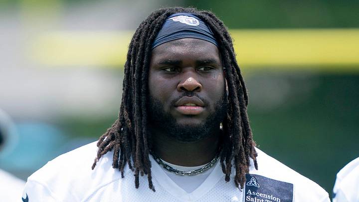 New York Jets nose tackle T'Vondre Sweat