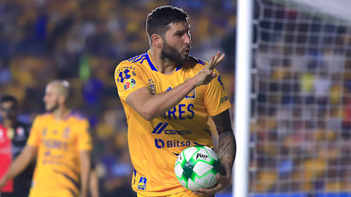 Con su triplete, el francés André-Pierre Gignac puso a soñar a los aficionados de Tigres con la remontada sobre Atlas.