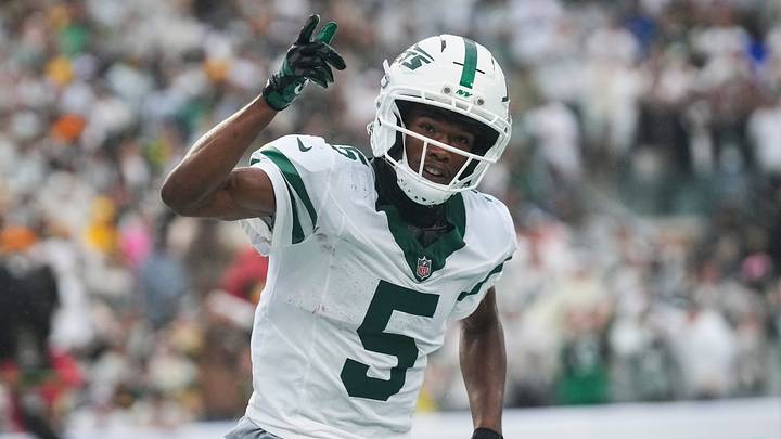 New York Jets wide receiver Garrett Wilson New York Jets wide receiver Garrett Wilson