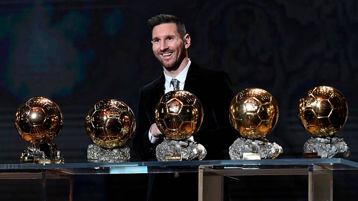 Messi is the Ballon d'Or king.