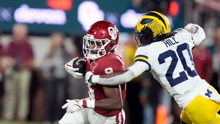 Oklahoma's Keontez Lewis is one of 15 players listed on the team's first injury report.