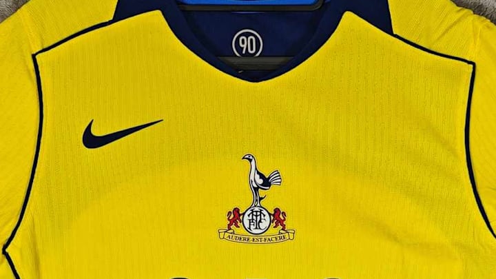 Tottenham's leaked 2025/26 third kit. Tottenham's leaked 2025/26 third kit.