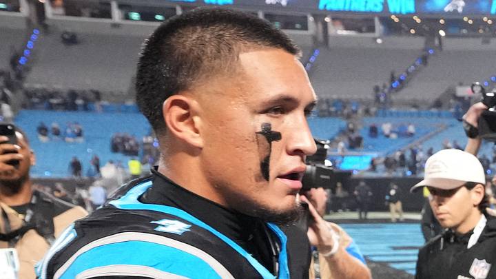 Carolina Panthers wide receiver Tetairoa McMillan Carolina Panthers wide receiver Tetairoa McMillan