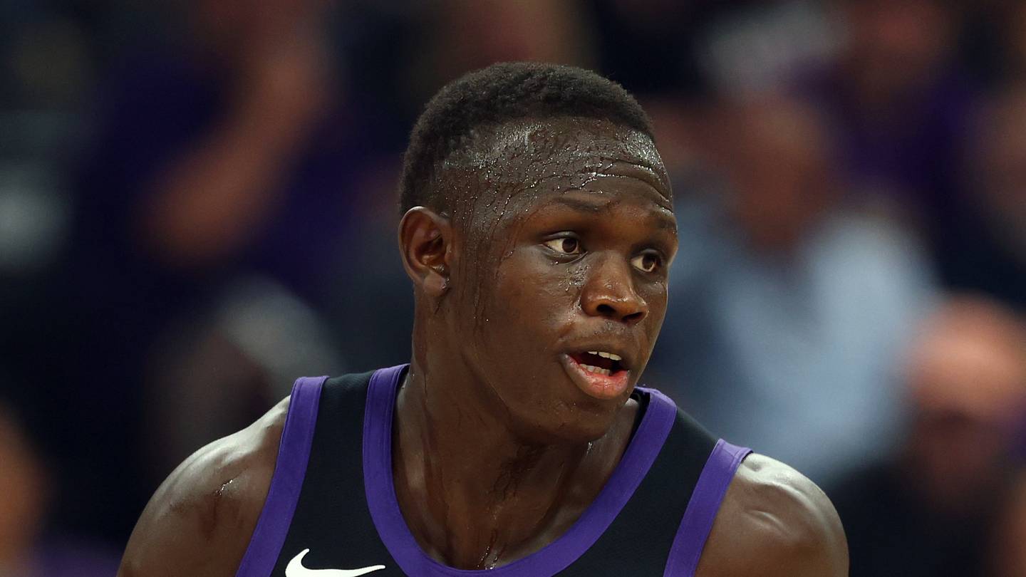 Khaman Maluach arguably the biggest winner from Suns media day festivities