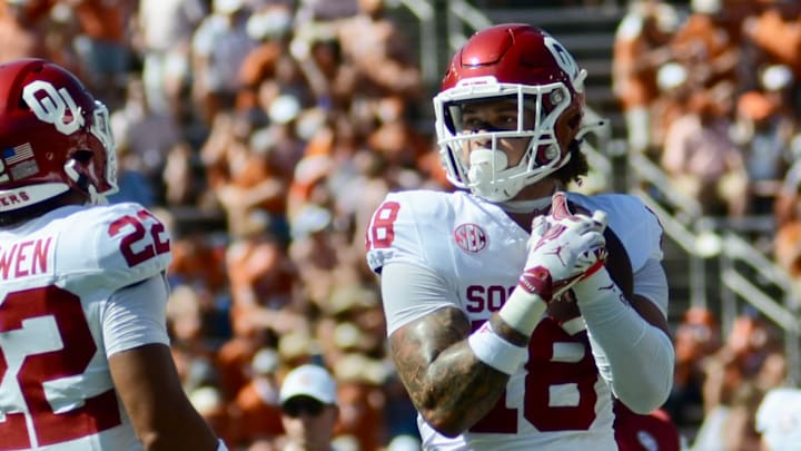 Oklahoma tight end Kaden Helms