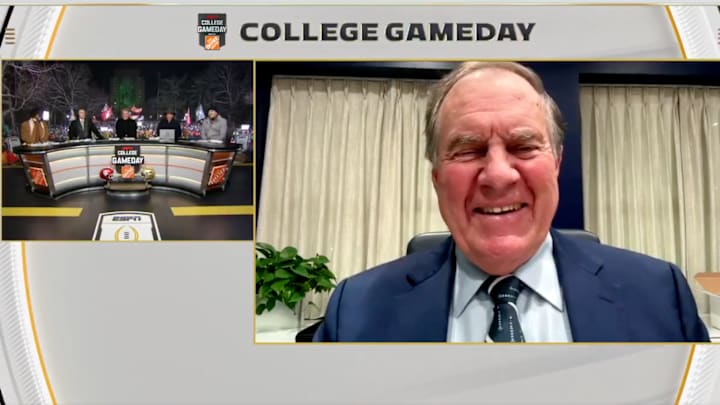 Belichick joined ESPN's College GameDay and described what he's looking for in his players.