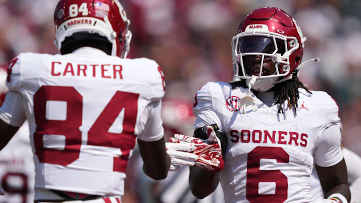 Oklahoma running back Tory Blaylock