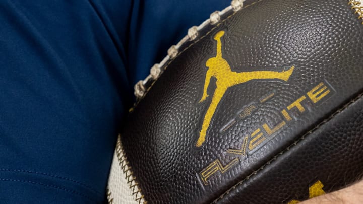 Michigan Football Jordan brand ball