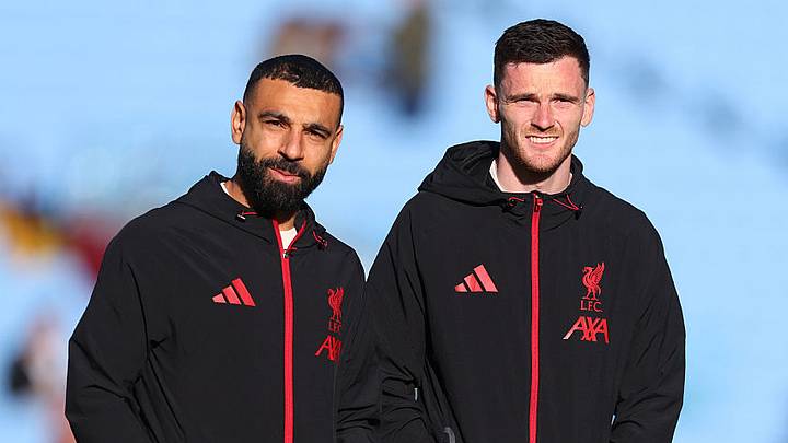 Mohamed Salah (left) and Andy Robertson (right) will make their final Liverpool appearances. Mohamed Salah (left) and Andy Robertson (right) will make their final Liverpool appearances.