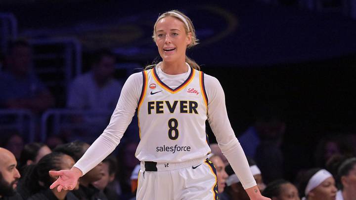 Indiana Fever guard Sophie Cunningham (8)