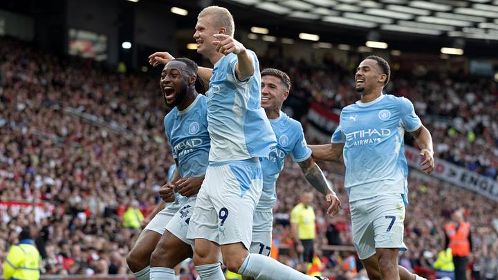 Antoine Semenyo, Erling Haaland, Enzo Fernandez, Iliman Ndiaye, Manchester City Antoine Semenyo, Erling Haaland, Enzo Fernandez, Iliman Ndiaye, Manchester City