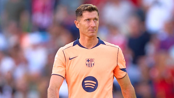 Robert Lewandowski faces an uncertain future at Barcelona. Robert Lewandowski faces an uncertain future at Barcelona.
