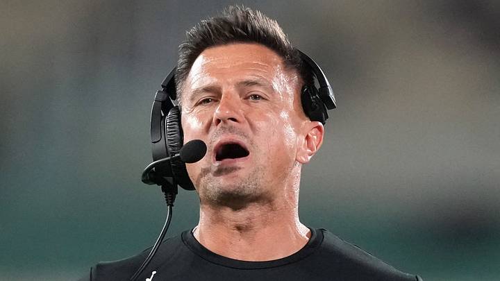 Sep 19, 2026; Pasadena, California, USA; UCLA Bruins head coach Bob Chesney reacts against the Purdue Boilermakers in the first half at the Rose Bowl. Mandatory Credit: Kirby Lee-Imagn Images Sep 19, 2026; Pasadena, California, USA; UCLA Bruins head coach Bob Chesney reacts against the Purdue Boilermakers in the first half at the Rose Bowl. Mandatory Credit: Kirby Lee-Imagn Images