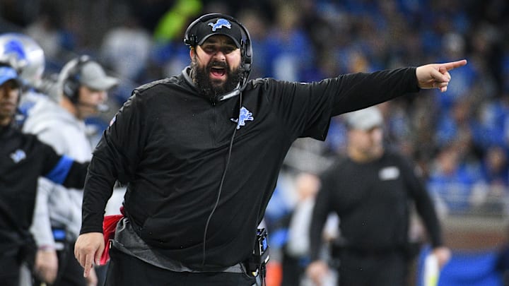Detroit Lions head coach Matt Patricia. Detroit Lions head coach Matt Patricia.