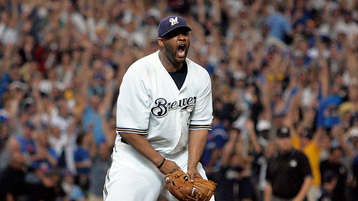 Milwaukee Brewers' CC Sabathia reacts after the final out was made clinching a wild card spot for the Milwaukee Brewers at Miller Park Sunday, September 28, 2008.
Brewers29 Spt Sieu 5 Milwaukee Brewers' CC Sabathia reacts after the final out was made clinching a wild card spot for the Milwaukee Brewers at Miller Park Sunday, September 28, 2008.
Brewers29 Spt Sieu 5