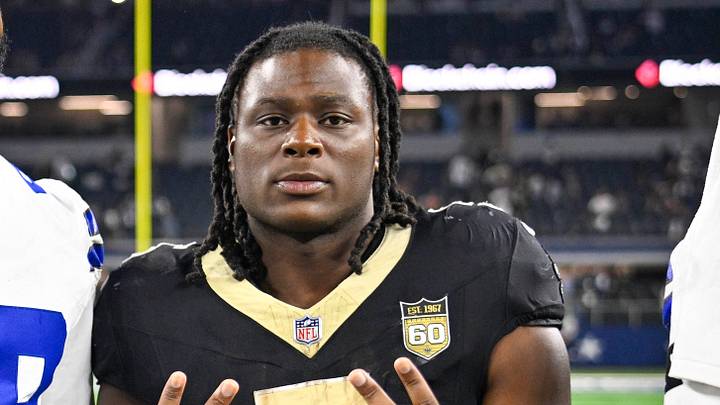 New Orleans Saints running back Kendre Miller New Orleans Saints running back Kendre Miller