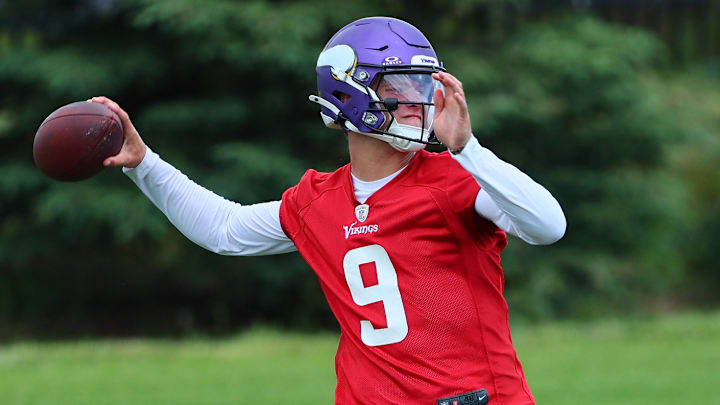 Minnesota Vikings QB J.J. McCarthy