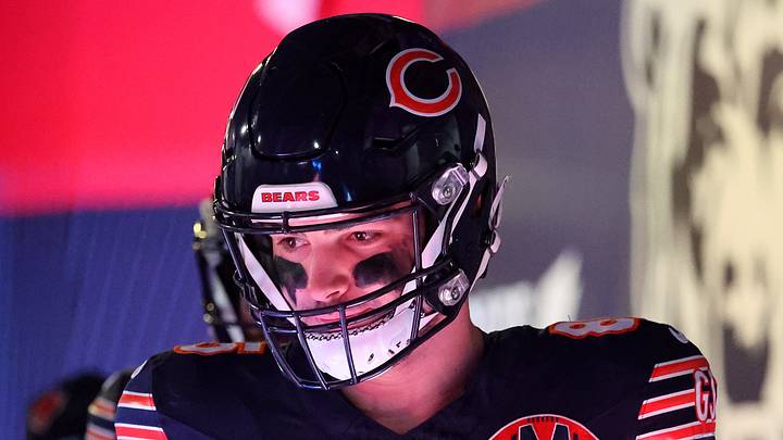 Chicago Bears tight end Cole Kmet Chicago Bears tight end Cole Kmet
