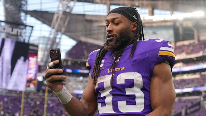 Minnesota Vikings running back Aaron Jones