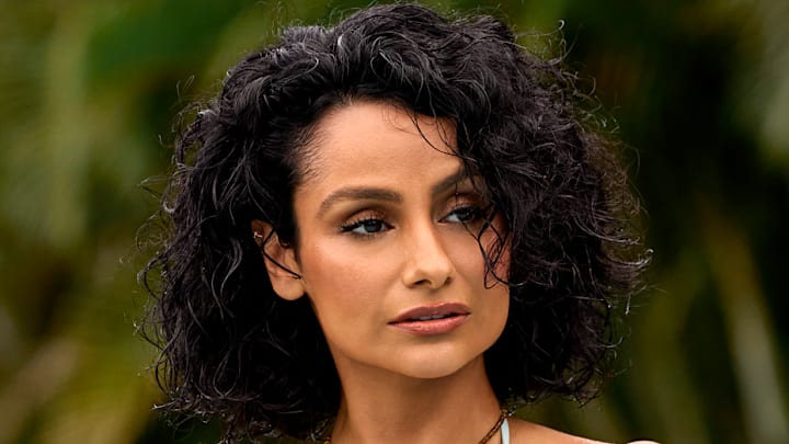 Nazanin Mandi was photographed by Yu Tsai in Jamaica. Nazanin Mandi was photographed by Yu Tsai in Jamaica.