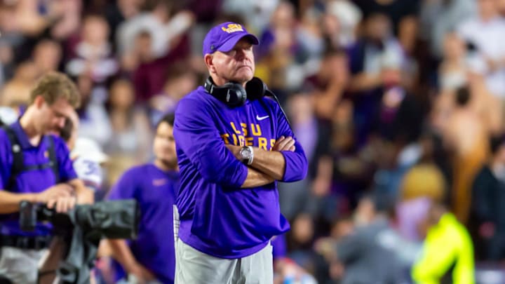 Former LSU Tigers head coach Brian Kelly.