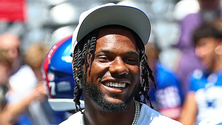 New York Giants wide receiver Malik Nabers 