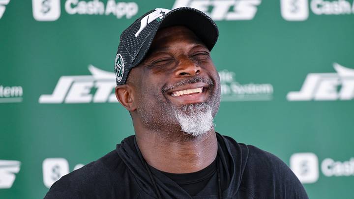 New York Jets head coach Aaron Glenn