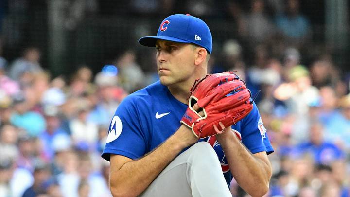 Sep 7, 2026; Milwaukee, Wisconsin, USA; Chicago Cubs starting pitcher Matthew Boyd (16) throws a pitch in the eighth inning against the Milwaukee Brewers at American Family Field. Mandatory Credit: Benny Sieu-Imagn Images Sep 7, 2026; Milwaukee, Wisconsin, USA; Chicago Cubs starting pitcher Matthew Boyd (16) throws a pitch in the eighth inning against the Milwaukee Brewers at American Family Field. Mandatory Credit: Benny Sieu-Imagn Images