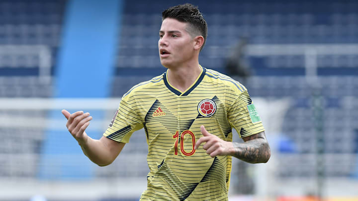 James Rodríguez integrará el equipo que jugará contra Venezuela este 7 de septiembre 