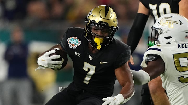 RJ Harvey has a chance to make an immediate fantasy impact with the Denver Broncos.