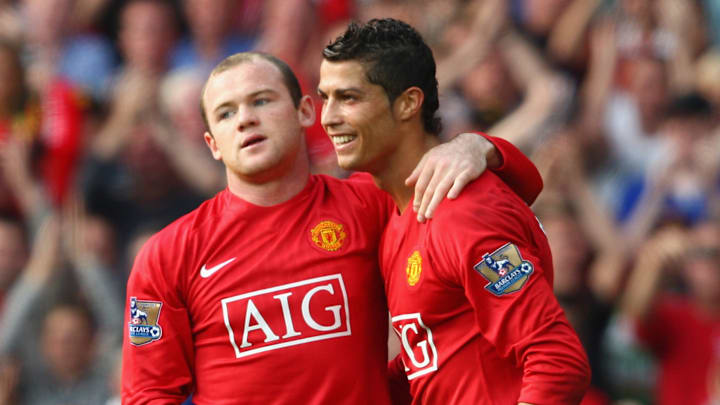 Wayne Rooney, Cristiano Ronaldo.