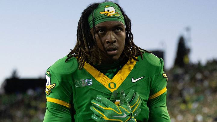 Oregon Ducks receiver Dakorien Moore Oregon Ducks receiver Dakorien Moore