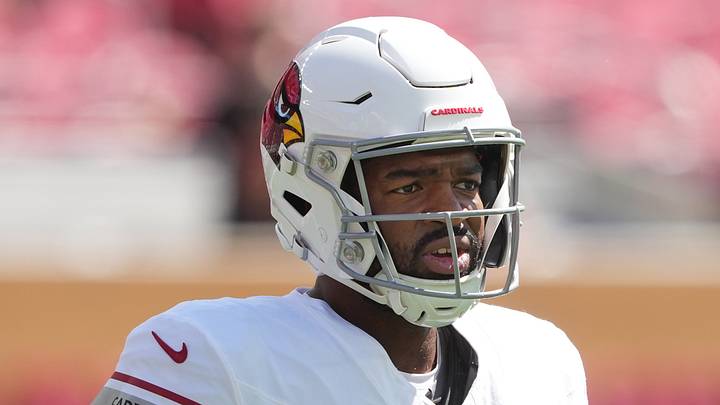 Sep 27, 2026; Santa Clara, California, USA; Arizona Cardinals quarterback Jacoby Brissett (7) before the game against the San Francisco 49ers at Levi's Stadium. Mandatory Credit: Darren Yamashita-Imagn Images Sep 27, 2026; Santa Clara, California, USA; Arizona Cardinals quarterback Jacoby Brissett (7) before the game against the San Francisco 49ers at Levi's Stadium. Mandatory Credit: Darren Yamashita-Imagn Images