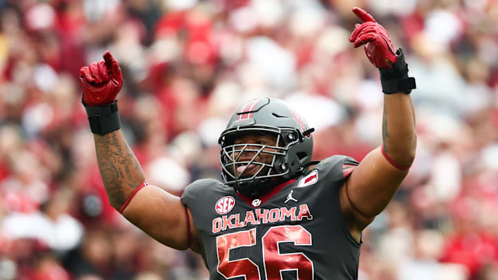 Oklahoma Sooners - defensive lineman Gracen Halton Oklahoma Sooners - defensive lineman Gracen Halton