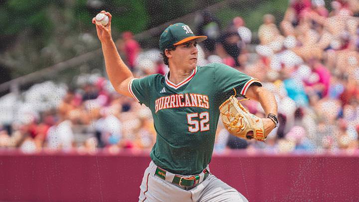 Miami's AJ Ciscar against Florida State (2026) Miami's AJ Ciscar against Florida State (2026)